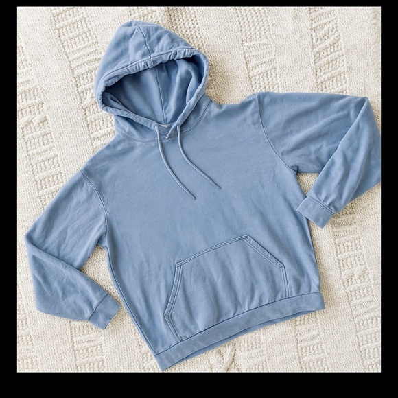 H&M Blue women’s size large Hoodie - Picture 1 of 5
